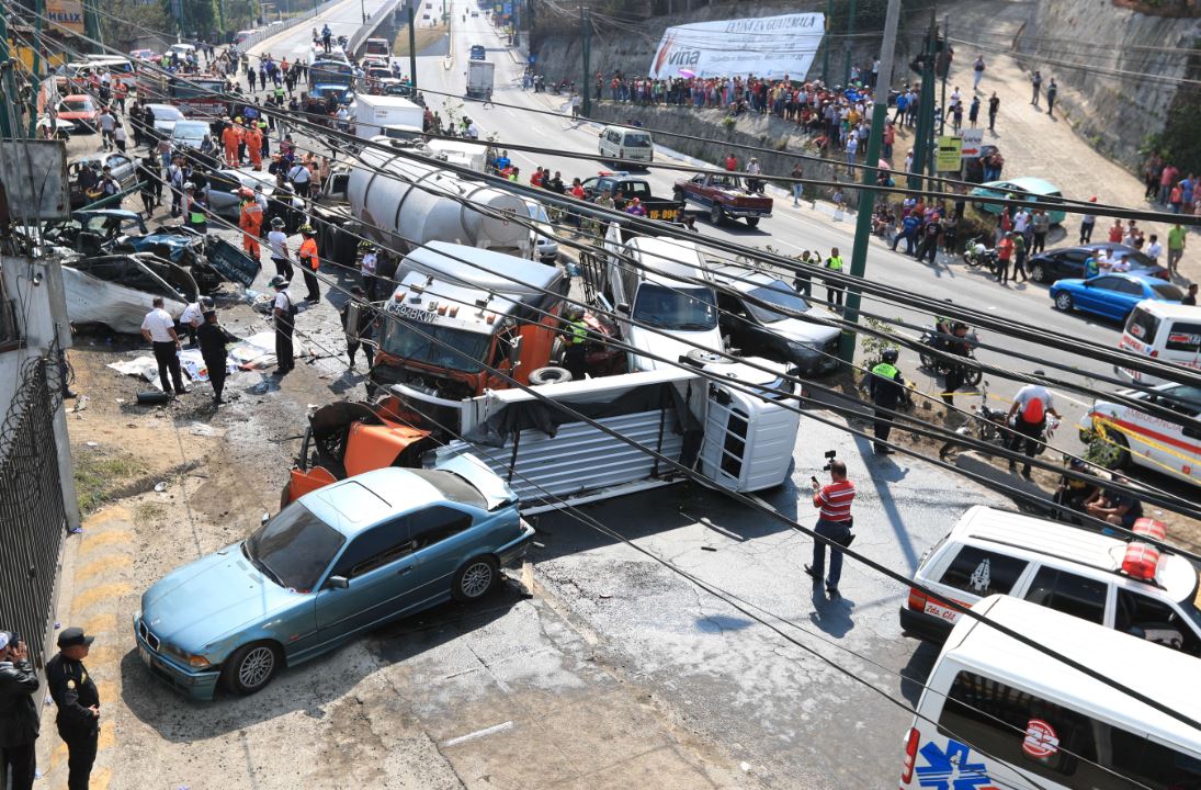 El reglamento busca asegurar a las víctimas de accidentes de un resarcimiento por los daños ocasionados. (Foto Prensa Libre: Hemeroteca PL)