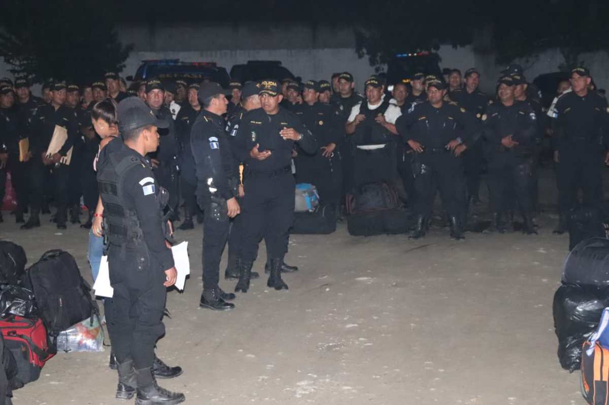 Ante incremento de violencia y falta de resultados, remueven a agentes de la PNC de Morales