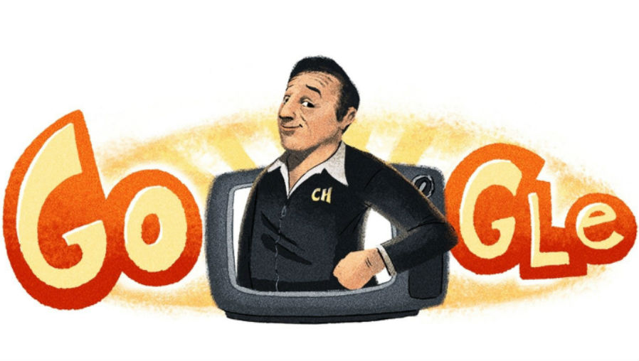 Google recuerda a Chespirito con un Doodle. (Foto Prensa Libre: Google)