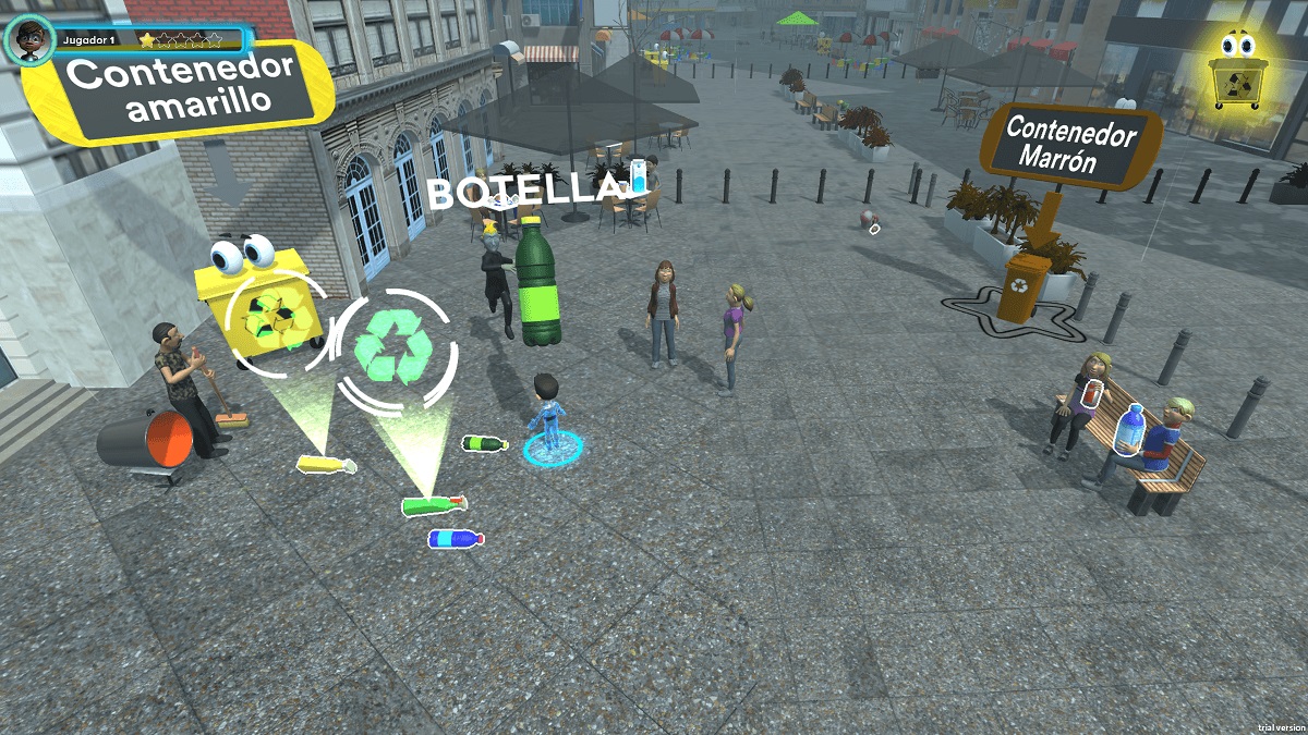 "The Recycling Heroes" contará con varios niveles. (Foto Prensa Libre: EFE)