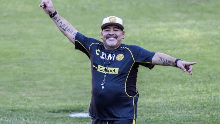 Diego Armando Maradona. (Foto Prensa Libre: Hemeroteca PL)