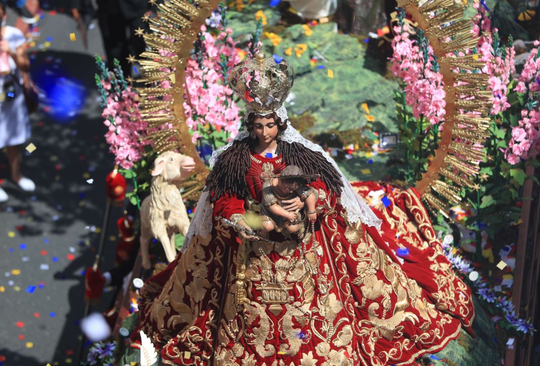 Nuestra Señora del Rosario de Santo Domingo. (Foto Prensa Libre: Hemeroteca PL)