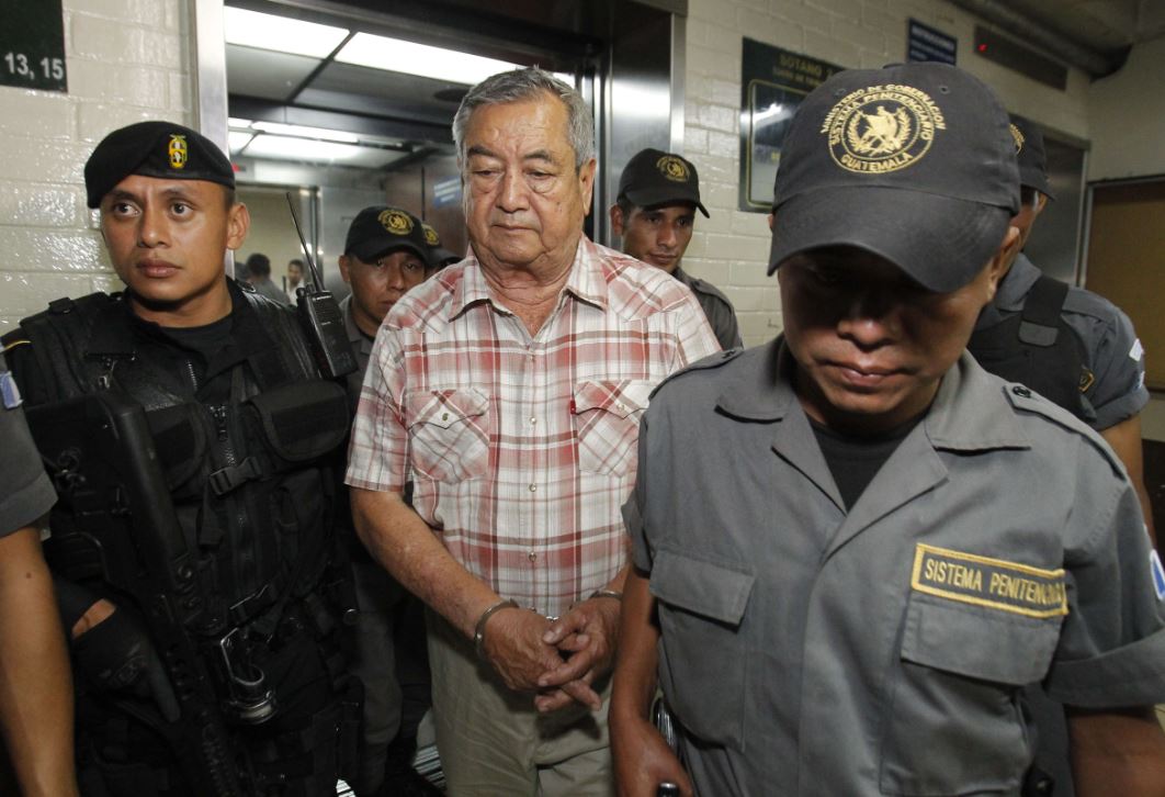 Waldemar Lorenzana Lima, durante el proceso de captura en Guatemala con fines de extradición a Estados Unidos, en 2012. (Foto Prensa Libre: Hemeroteca PL)