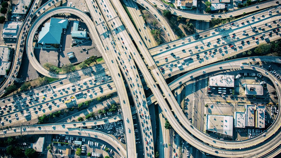California es el estado más rico de Estados Unidos... y uno de los que peor tráfico tiene. (Foto Prensa Libre: Getty Images)