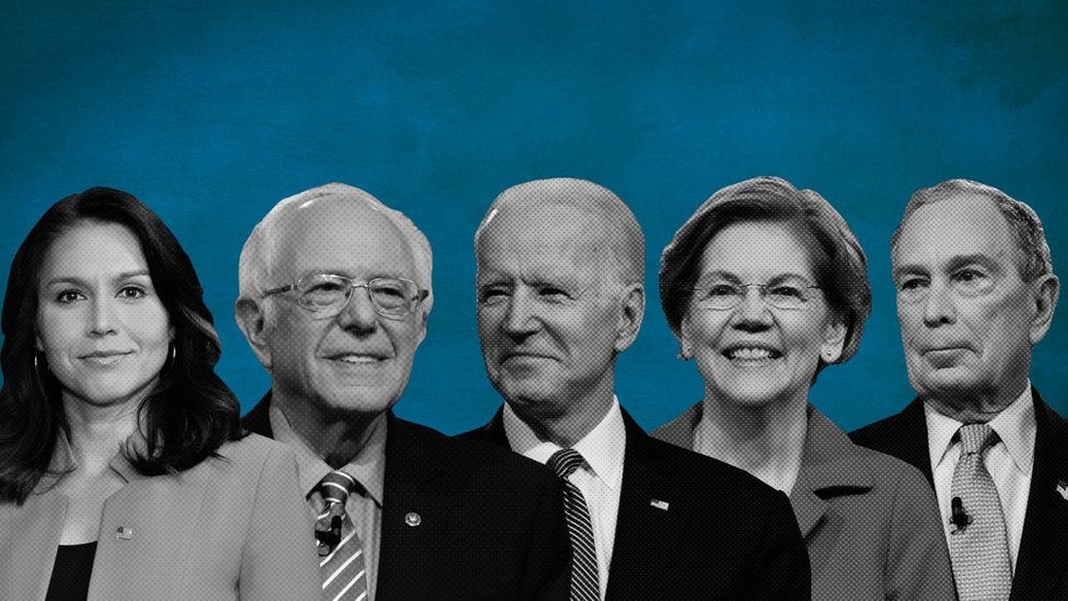 El supermartes es crucial en el calendario electoral del Partido Demócrata, que decidirá su candidato en la Convención Nacional Demócrata de julio. (Foto Prensa Libre: BBC)