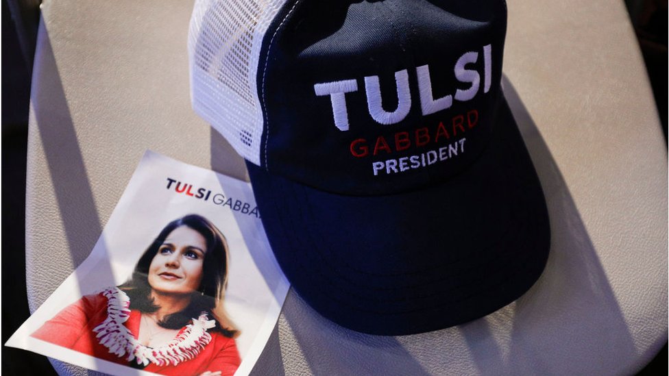 Ni Tulsi Gabbard, ni Elizabeth Warren serán candidatas por el partido demócrata para la presidencia de Estados Unidos. (Foto Prensa Libre: Getty Images)