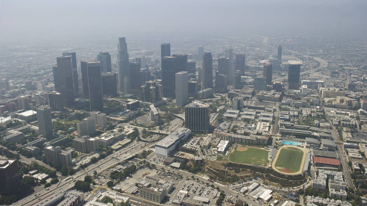Ciudad de Los Ángeles, California. (Foto: AFP)