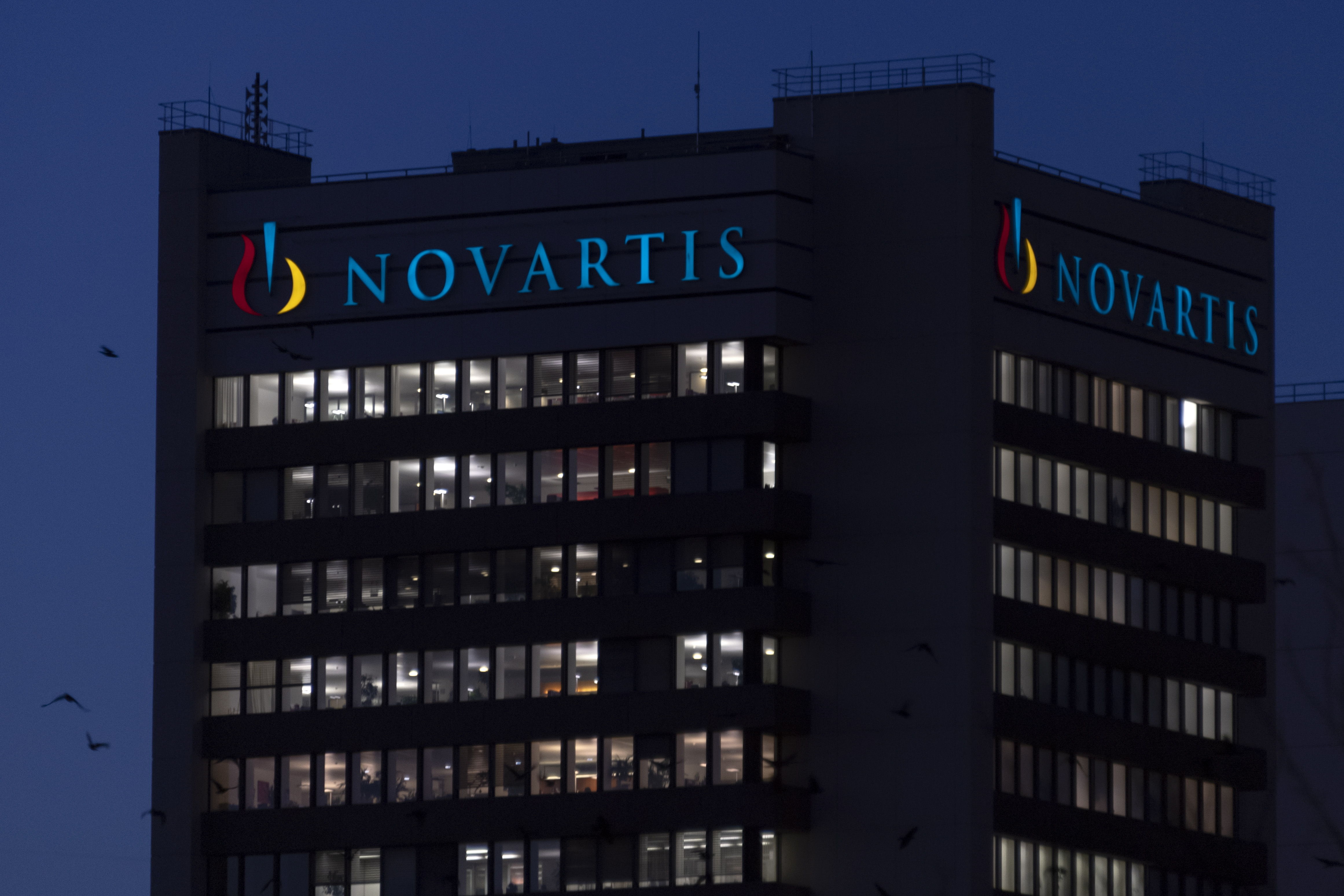 Basel (Switzerland Schweiz Suisse), 26/03/2020.- (FILE) - The Novartis Campus is pictured, is pictured in Basel, Switzerland, 03 September 2019 (reissued 26 March 2020). On 26 March 2020, Basel-based pharmaceutical giant Novartis announced to have joined forces with the Bill & Melinda Gates Foundation to fight the coronavirus pandemic. (Suiza, Basilea) EFE/EPA/GEORGIOS KEFALAS