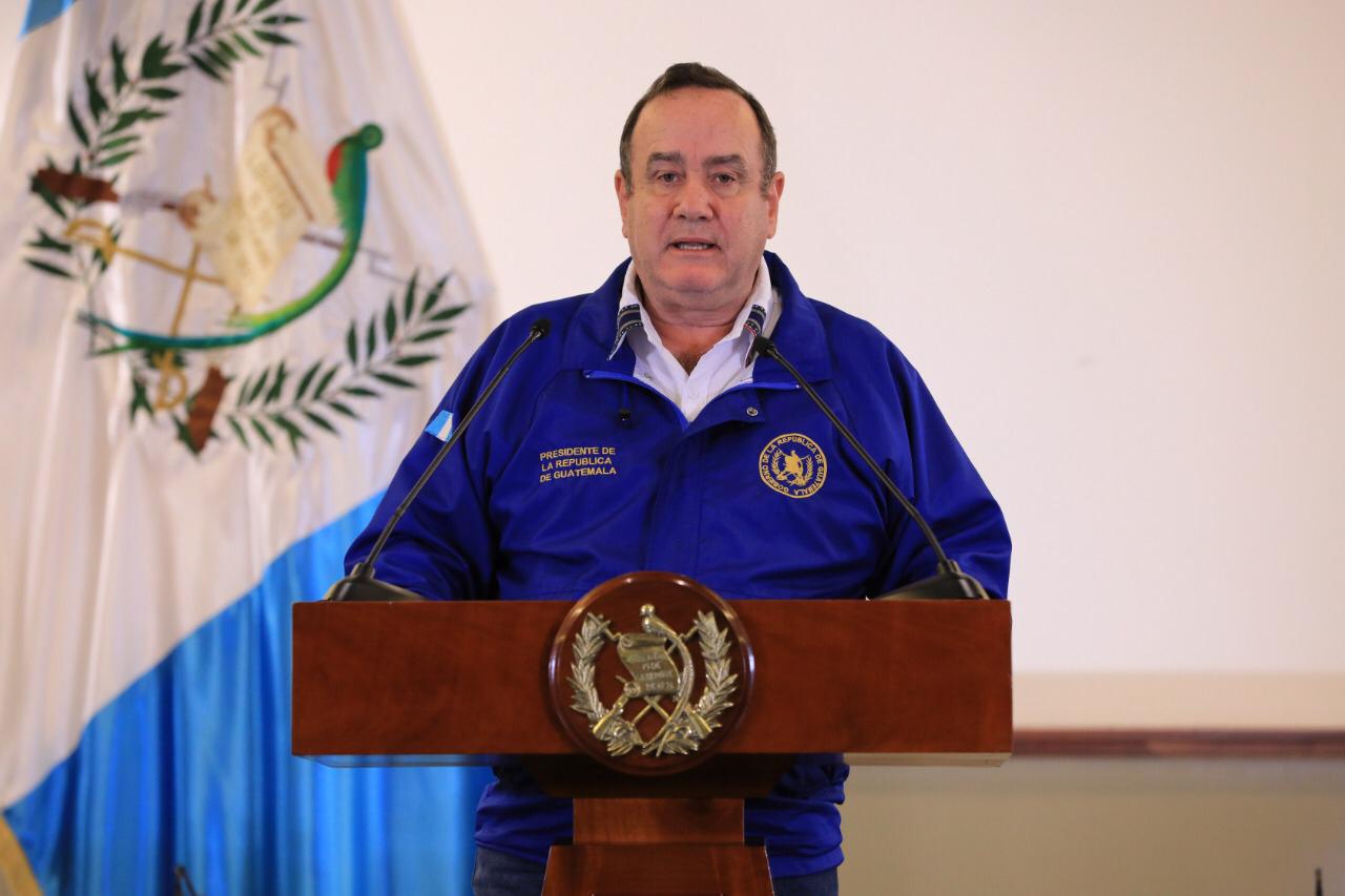Alejandro Giammattei, presidente de Guatemala. (Foto Prensa Libre: Presidencia)