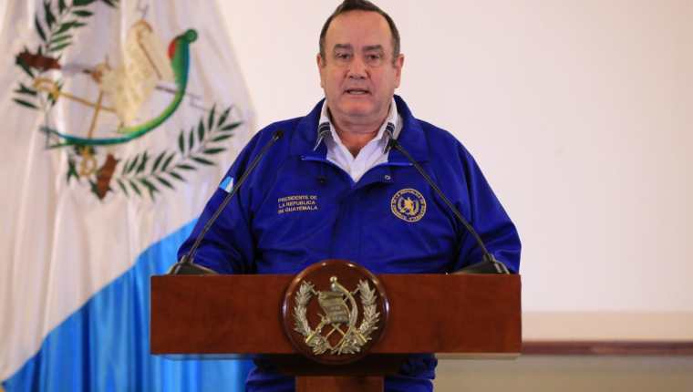 Alejandro Giammattei, presidente de Guatemala. (Foto Prensa Libre: Presidencia)