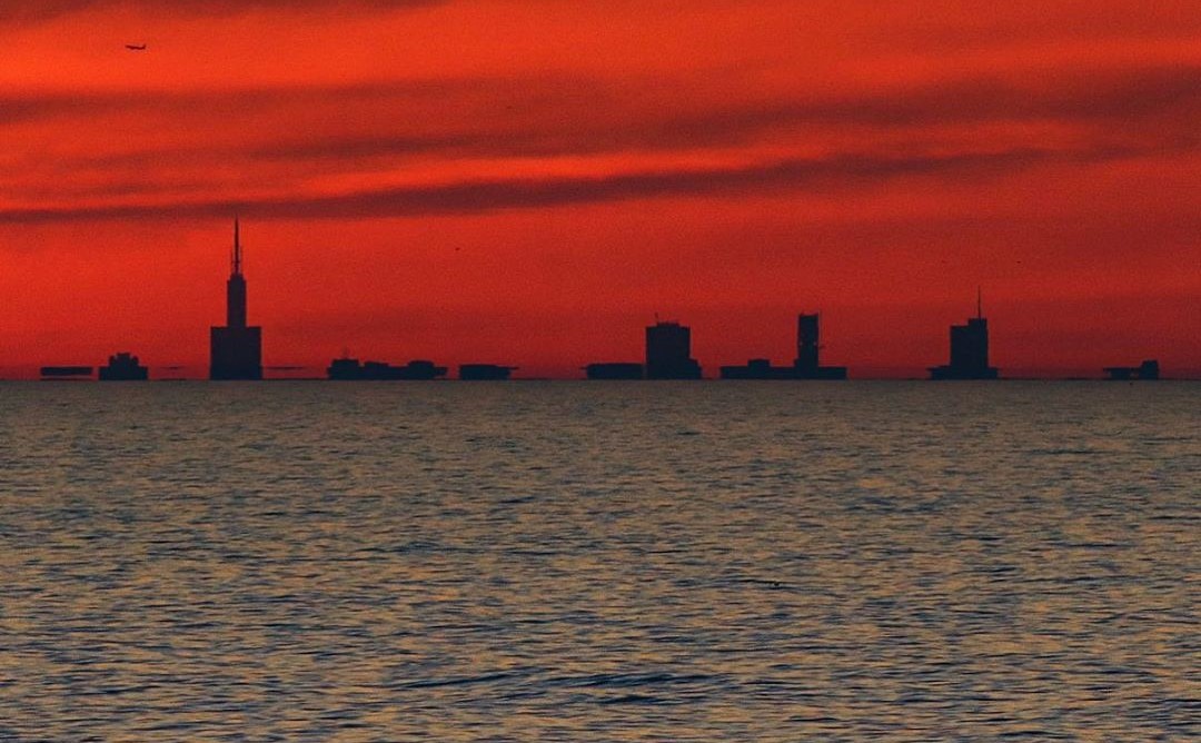 La impresionante imagen del horizonte de Chicago que captó una fotógrafa estadounidense