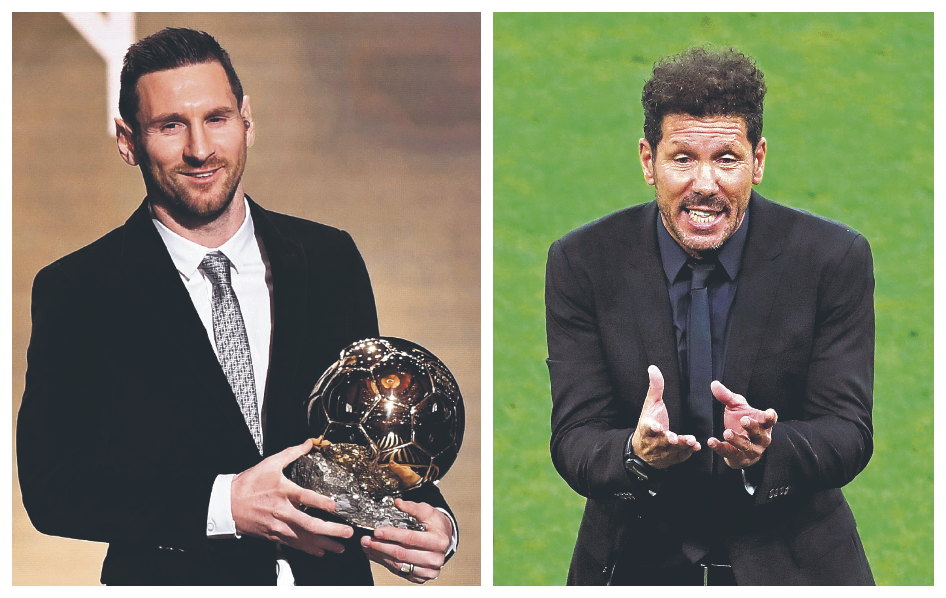 Lionel Messi y Diego Simeone lideran en ingresos. (Foto Prensa Libre: Hemeroteca PL)