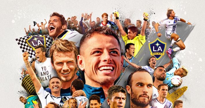 Carlos Ruiz es protagonista en un póster de LA Galaxy, que celebra el aniversario de la MLS