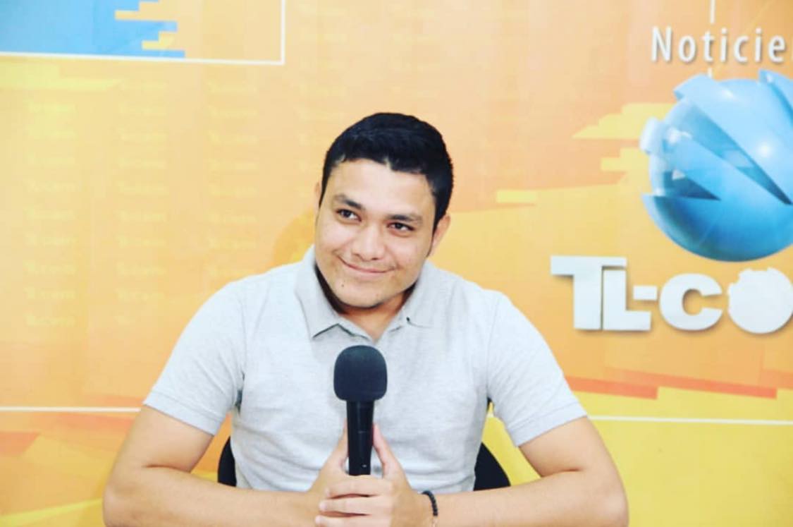 Bryan Leonel Guerra se desempeñaba como presentador de noticias en la televisión por cable de Chiquimula. (Foto Prensa Libre: Tomada de Facebook)