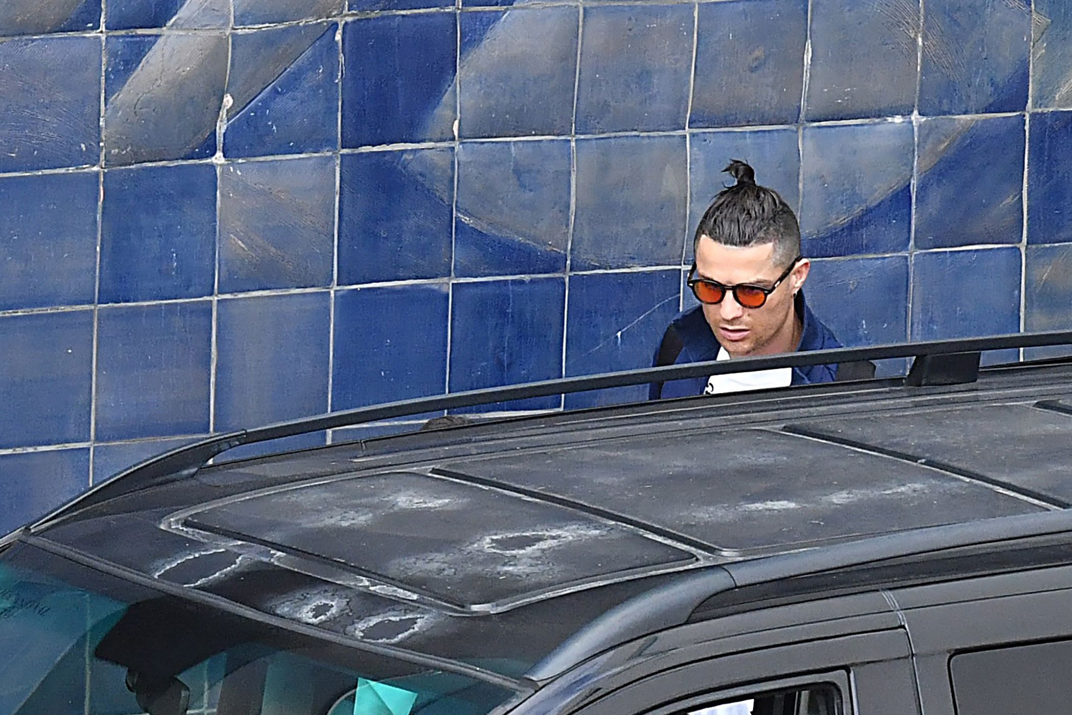Cristiano Ronaldo fue captado en Portugal. (Foto Prensa Libre: AFP)