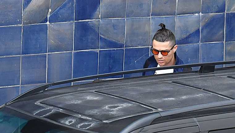 Cristiano Ronaldo fue captado en Portugal. (Foto Prensa Libre: AFP)