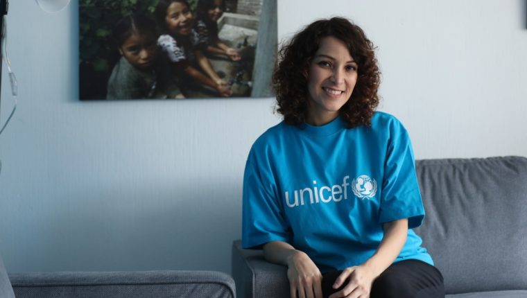 Gaby Moreno fue nombrada Embajadora Nacional por la defensa de la infancia por Unicef en febrero pasado. (Foto Prensa Libre: Keneth Cruz).