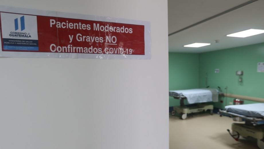 Hospital donde se recupera el paciente con coronavirus. (Foto Prensa Libre: Hemeroteca PL). 