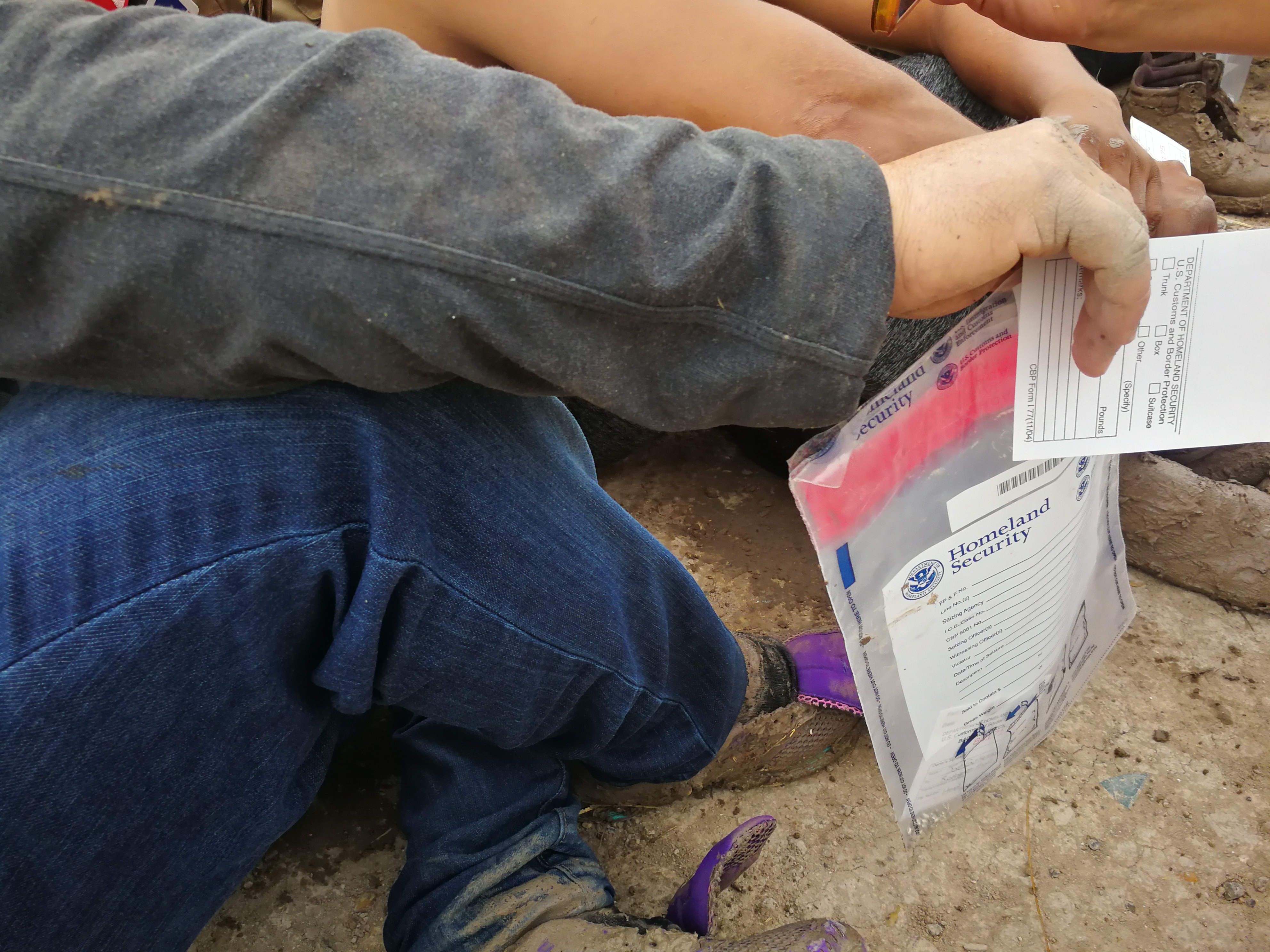 Detenidos frontera sur