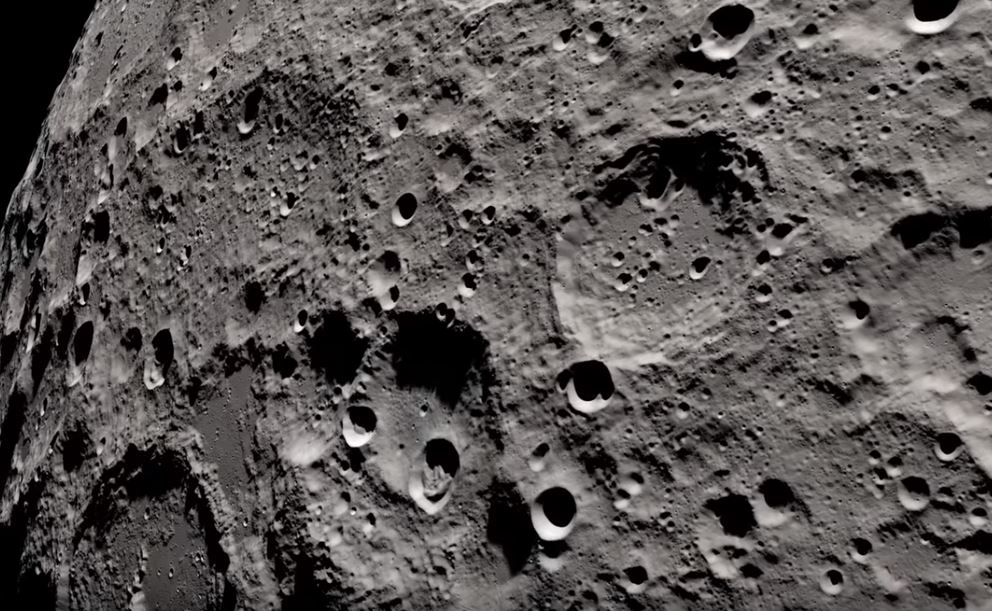 Video: la Nasa difunde imágenes en 4K de la Luna como la vieron desde el Apollo 13