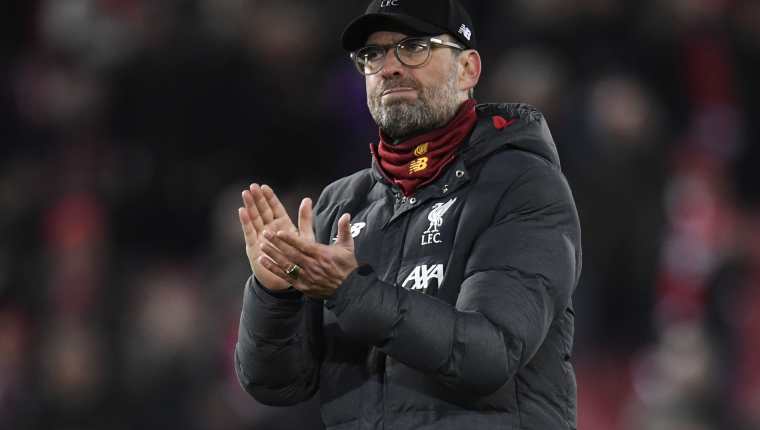Jürgen Klopp, entrenador del Liverpool. (Foto Prensa Libre: EFE)