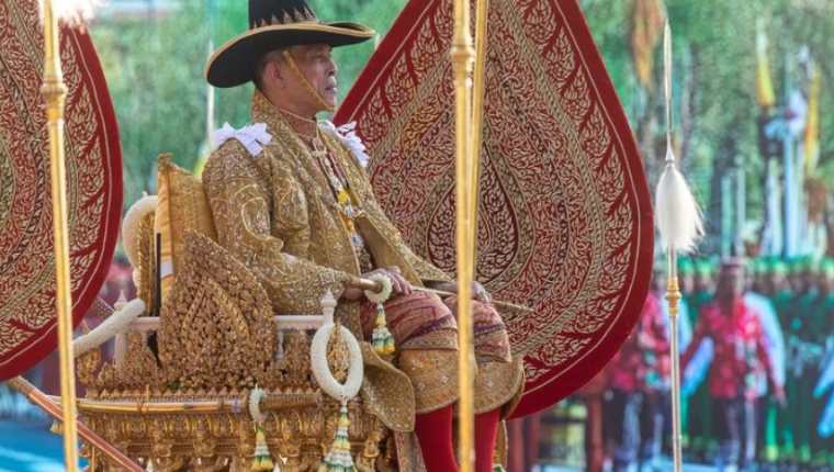El rey de Tailandia, Maha Vajiralongkorn, conocido como Rama X. (Foto Infobae)