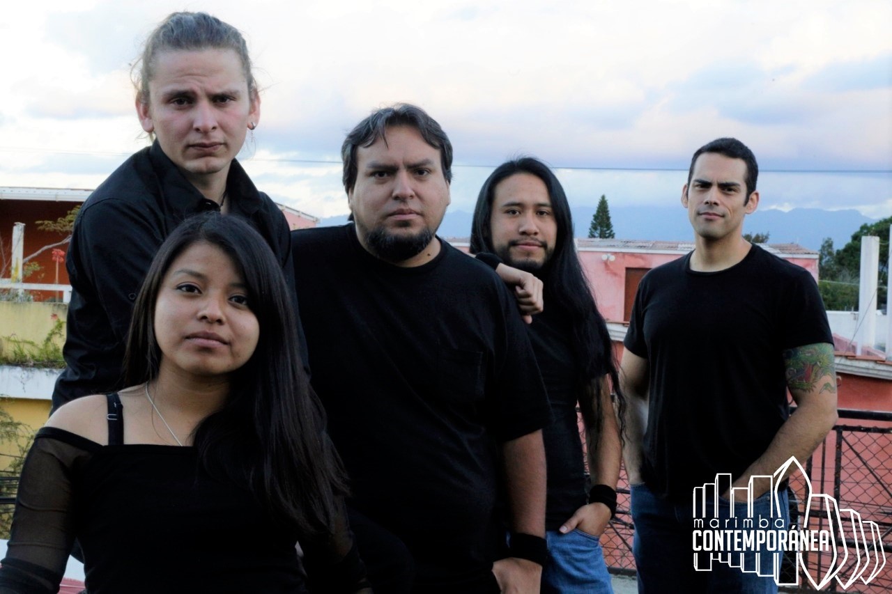 El grupo Marimba Contemporánea de Guatemala se creó en el 2015. (Foto Prensa Libre: cortesía Marimba Contemporánea de Guatemala).