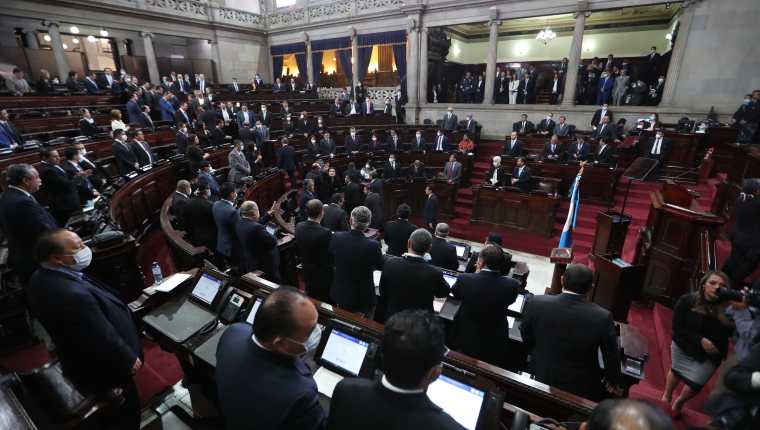 Alianza oficialista no cuenta con los votos par desaforar a los magistrados de la Corte de Constitucionalidad. (Foto Prensa Libre: Hemeroteca PL) 