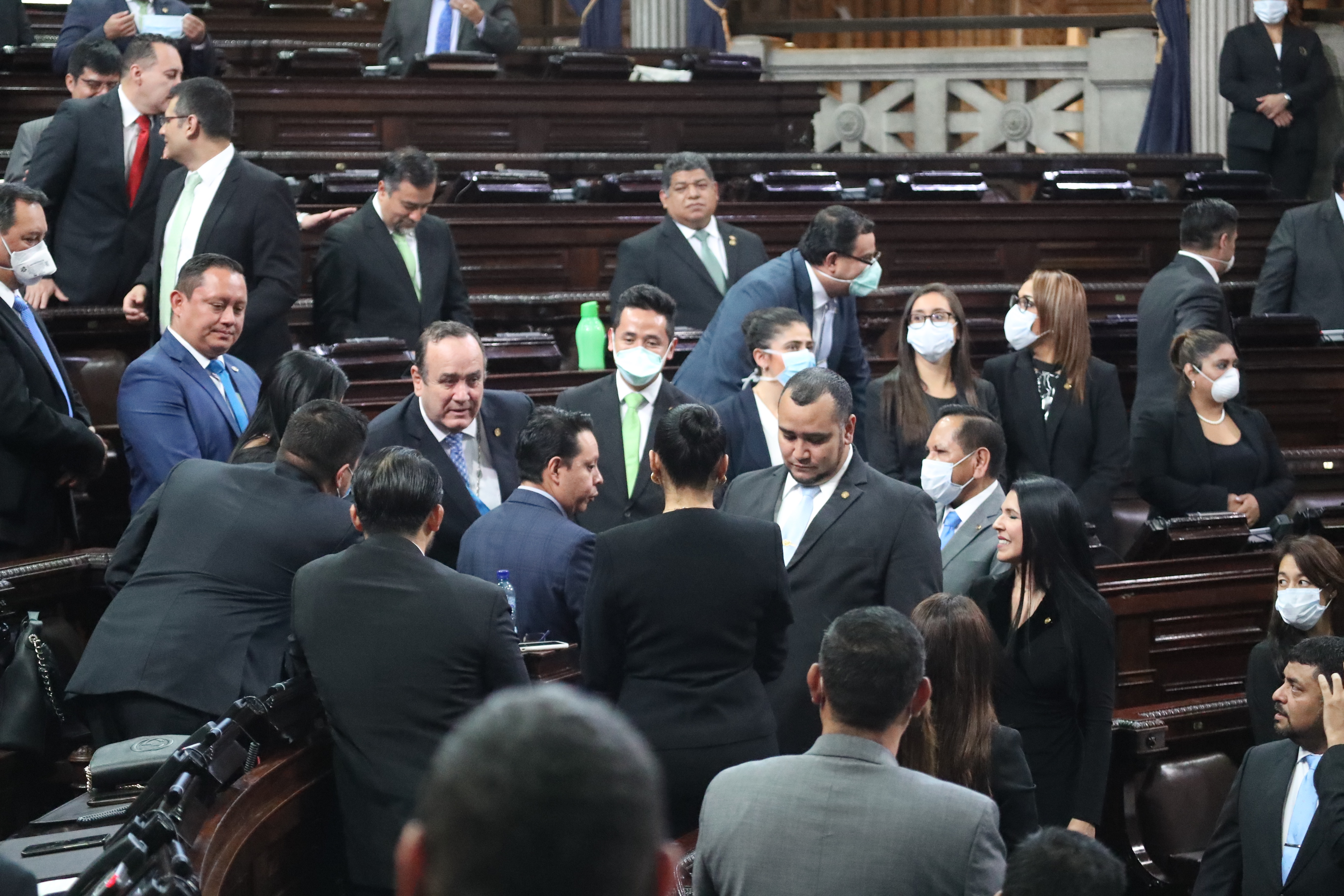 El presidente Alejandro Giammattei espera que el Congreso apruebe la prórroga del estado de Calamidad. (Foto Prensa Libre: HemerotecaPL)