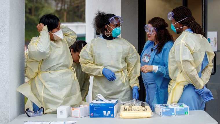 La ONU indica que millones de personas podrían morir por el nuevo coronavirus. (Foto Prensa Libre: EFE)