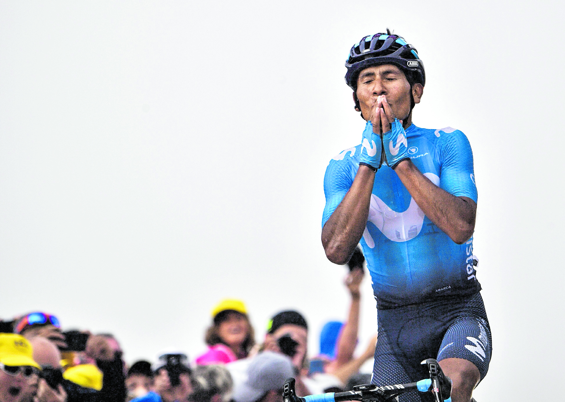 Nairo Quintana, pedalista colombiano. (Foto Prensa Libre: AFP)