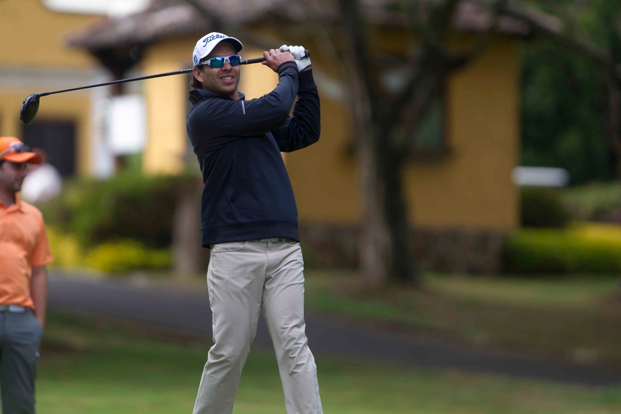 José Toledo, golfista guatemalteco que compite en el PGA Tour. (Foto Prensa Libre: Norvin Mendoza)