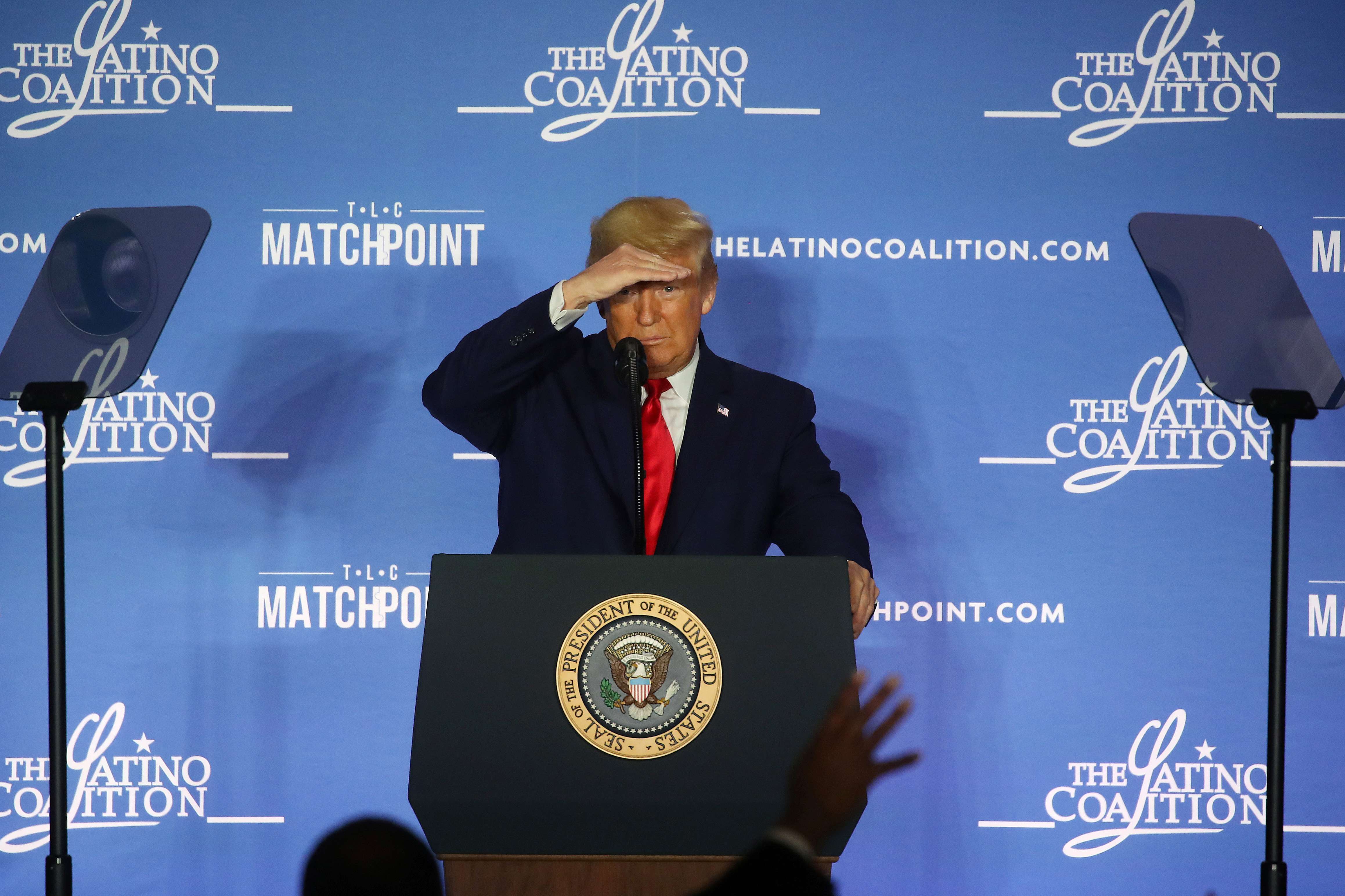 La campaña de Trump rechaza que haya tratado de conspirar con Rusia en las elecciones de 2016. (Foto Prensa Libre: AFP)