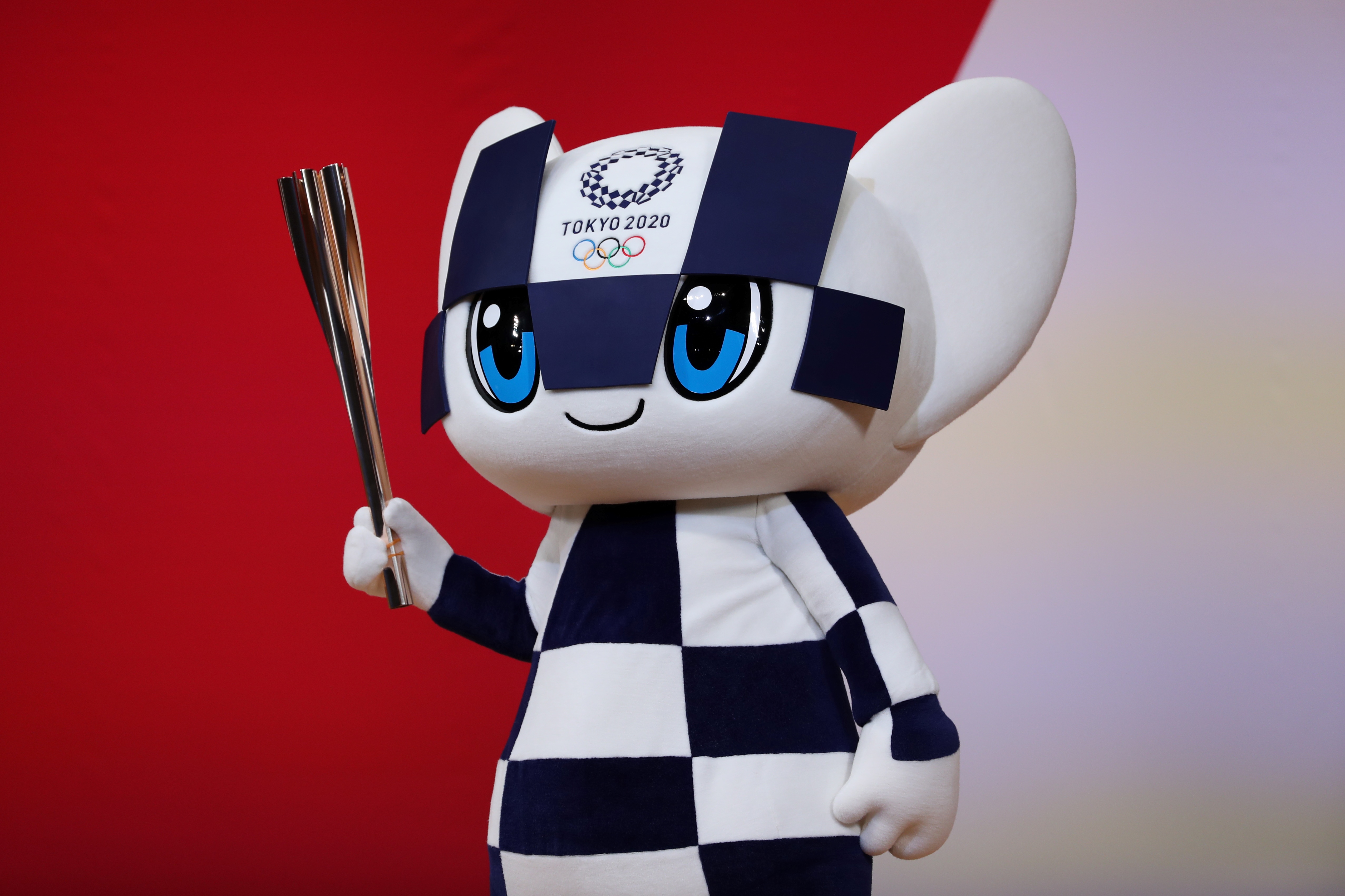 Miraitowa es la mascota de los Juegos Olímpicos de Tokio 2020. (Foto Prensa Libre: AFP)