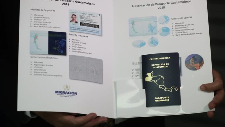 Pasaporte guatemalteco. (Foto Hemeroteca PL)