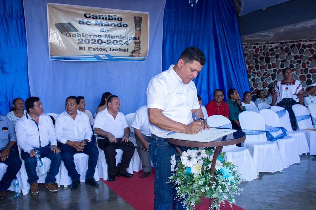 Marco Tulio Ochoa participó en la planilla del actual alcalde Joel Lorenzo Flores, de la Unidad Nacional de la Esperanza (UNE). (Foto Prensa Libre: Dony Stewart)