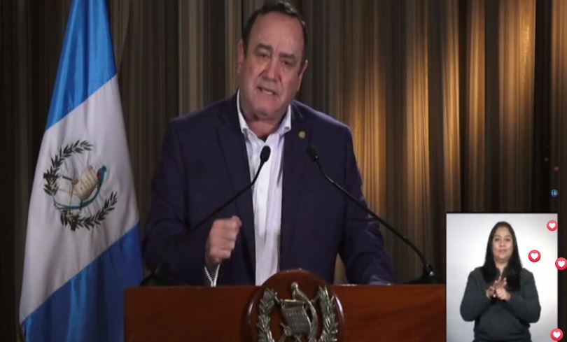 Alejandro Giammattei, presidente de Guatemala. (Foto Prensa Libre)