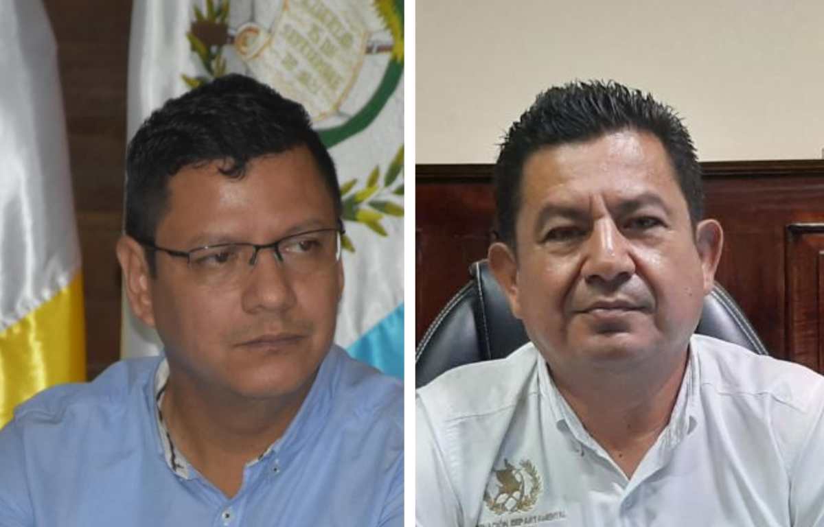 Erick Martínez y Víctor Quintanilla fueron removidos de las gobernaciones de Izabal y Retalhuleu. (Foto Prensa Libre)