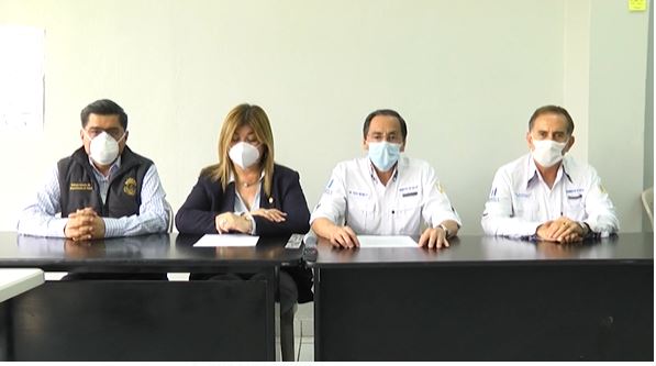 El ministro de Salud, Hugo Monroy, anuncia que el IGSS también puede realizar las pruebas de covid-19. (Foto Prensa Libre: captura de pantalla)