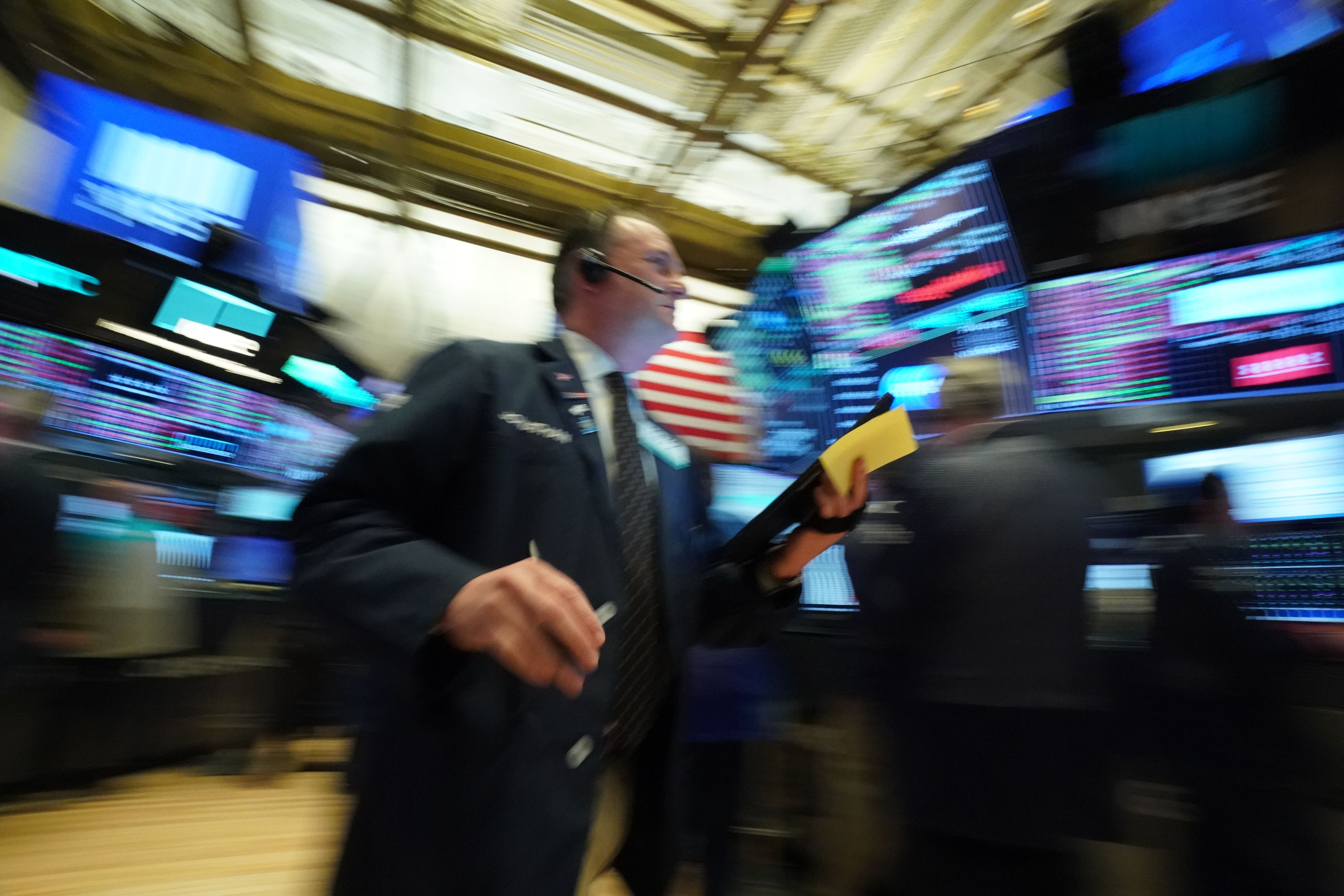 Wall Street suspende operaciones ante desplome. (Foto Prensa Libre: AFP)