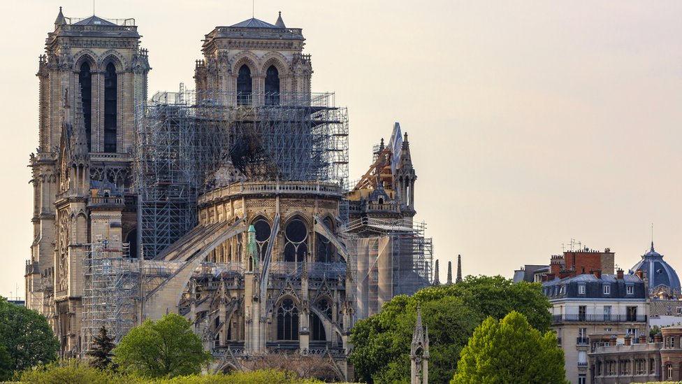Notre Dame es un ícono de París. (Foto Prensa Libre: Getty Images)