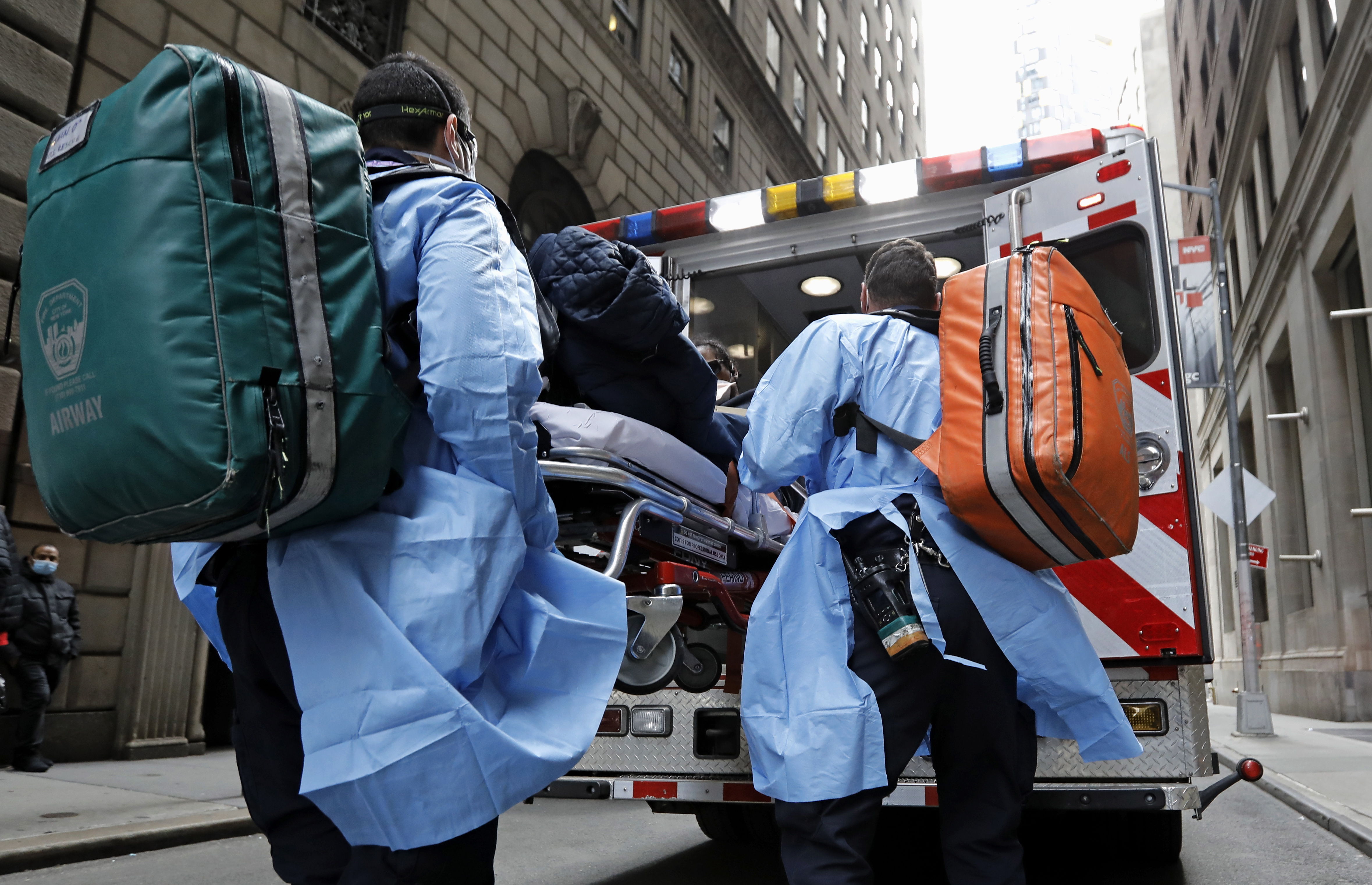 Nueva York es el Estado que más contagios reporta en EE. UU. y el mundo. (Foto Prensa Libre: EFE)