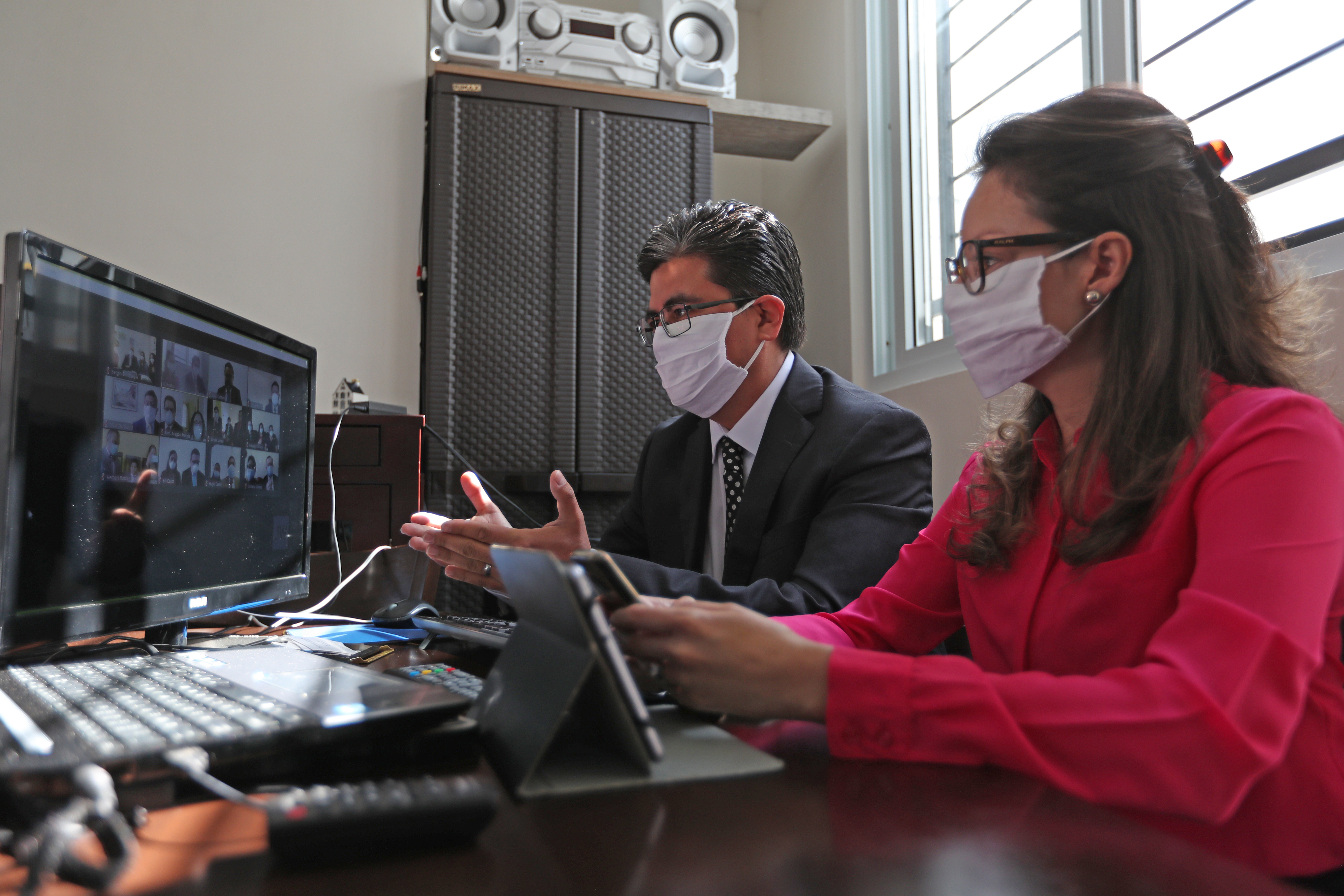 Así se mantienen las reuniones de los Testigos de Jehová durante las restricciones por el Coronavirus en Guatemala. 