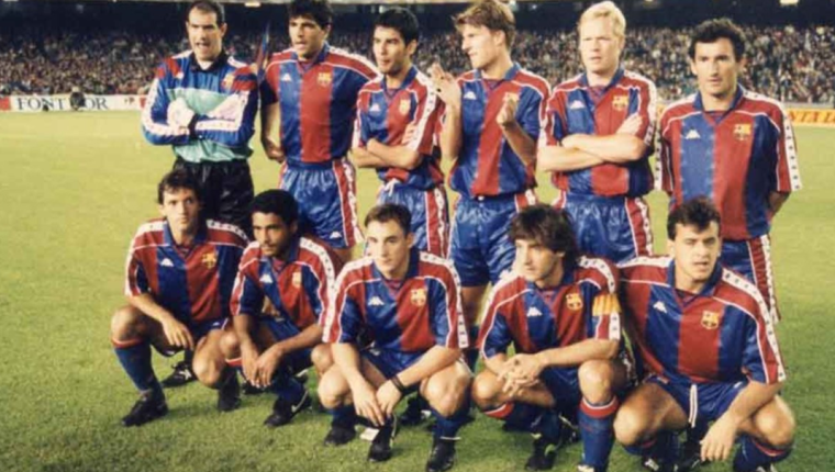 Uno de los mejores equipos del Barsa se gestó hace 30 años. (Foto Prensa Libre: Redes)