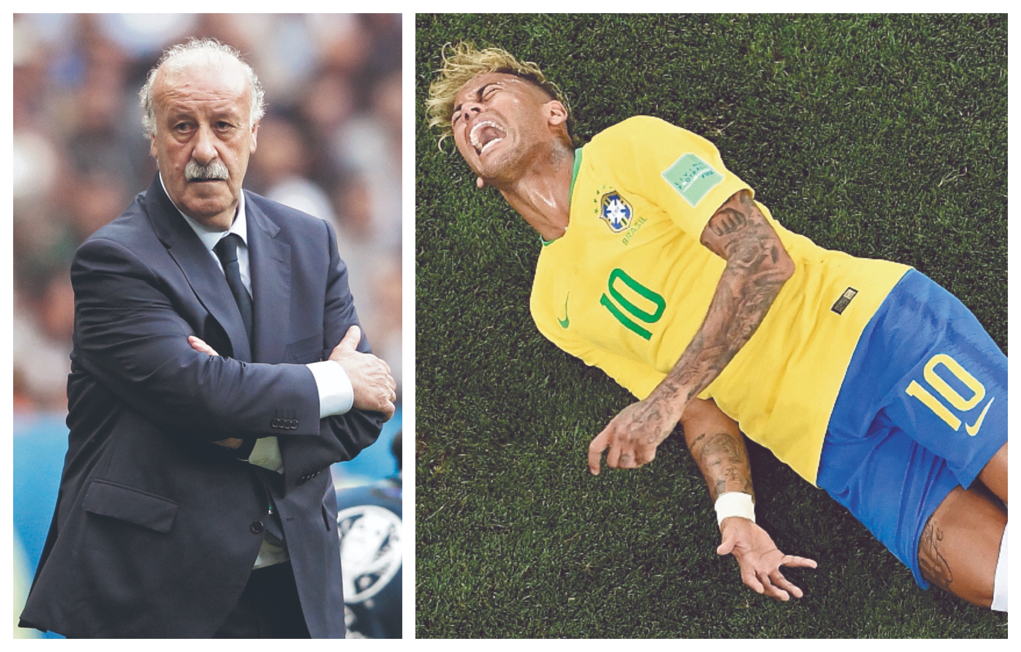 Vicente del Bosque criticó a Neymar y dijo que no era un buen ejemplo. (Foto Prensa Libre: Hemeroteca PL)