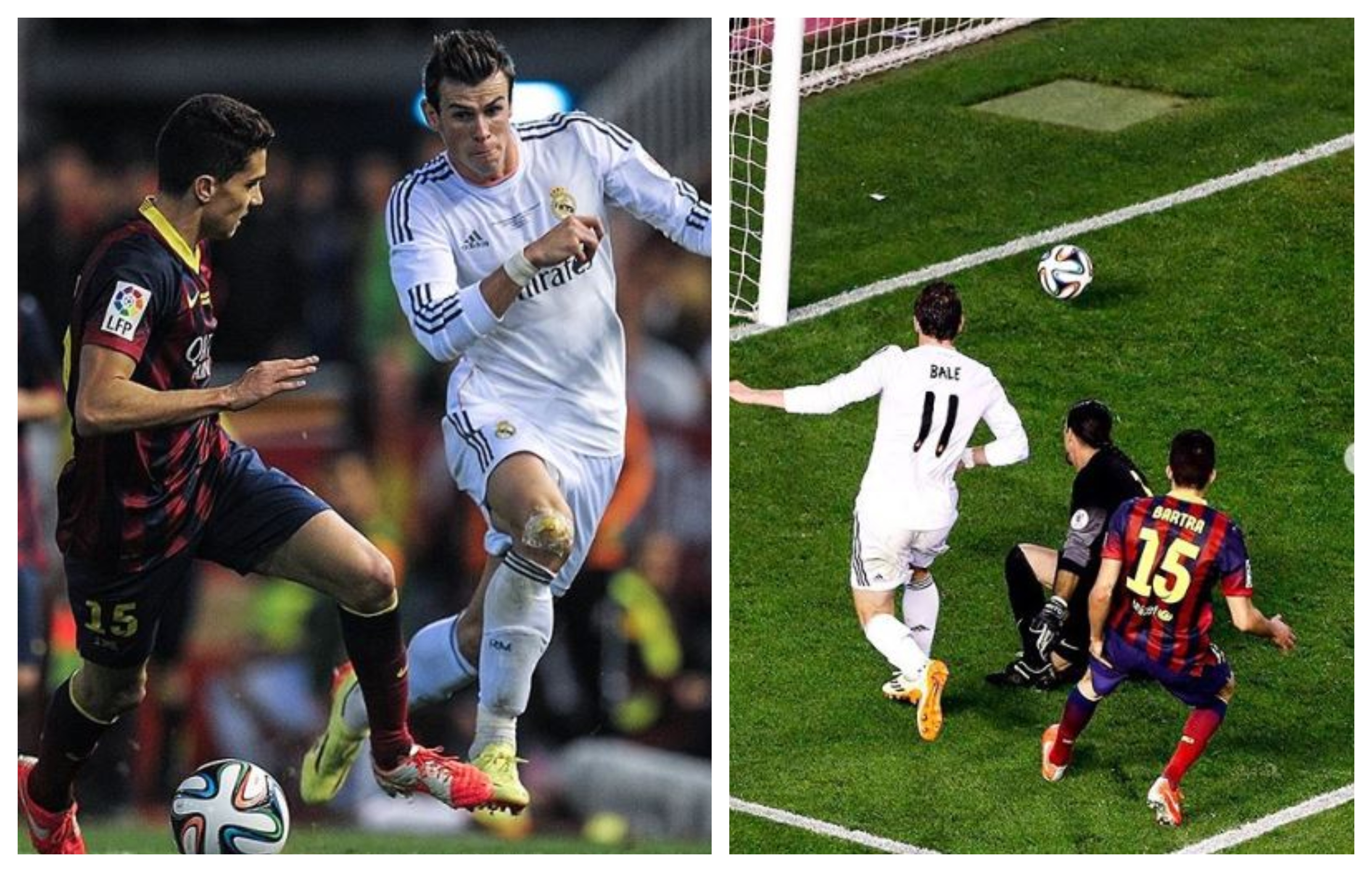 Esta es una de las jugadas históricas de Gareth Bale en el Real Madrid. (Foto Prensa Libre: Instagram)