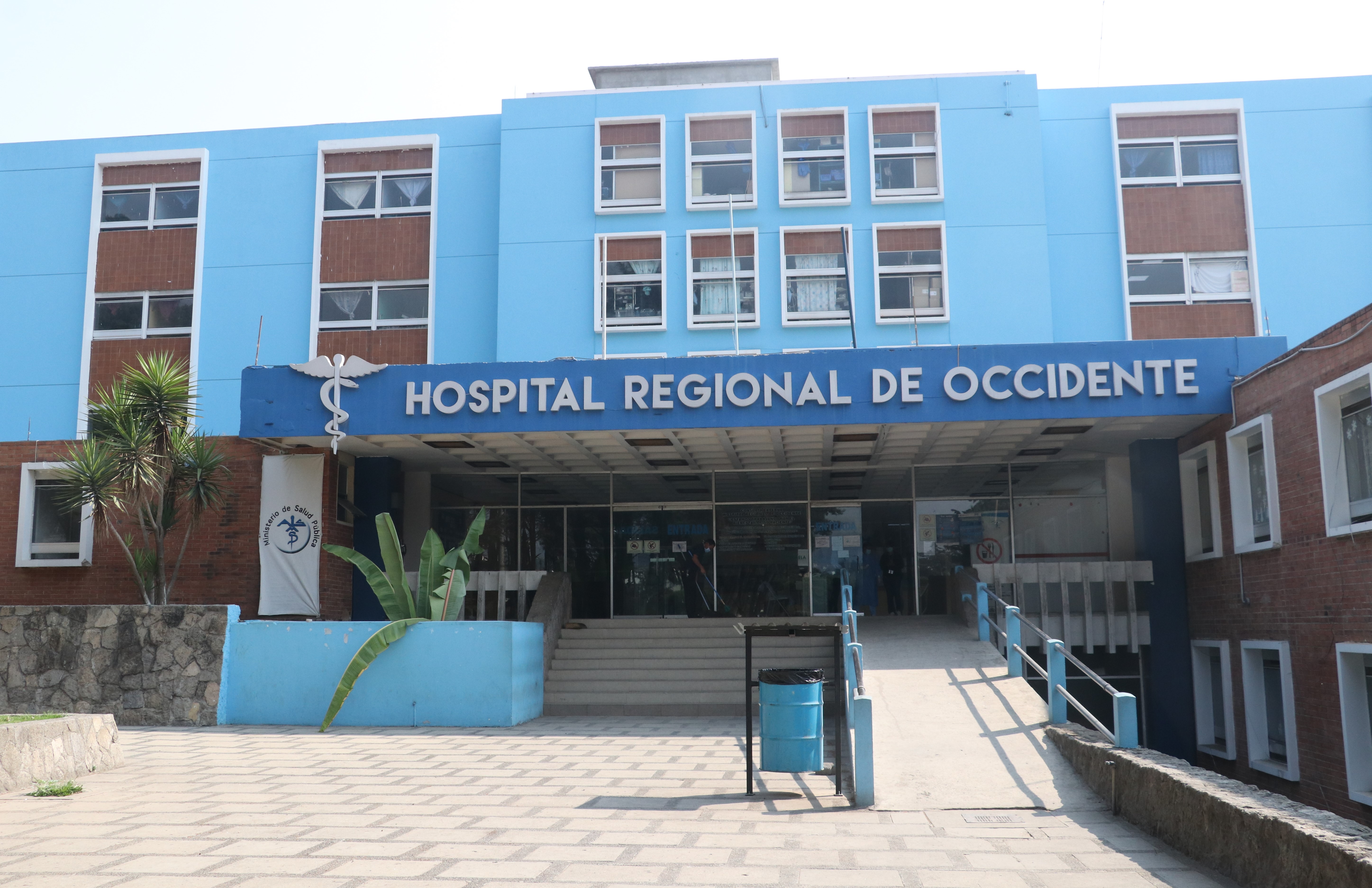 Fachada del Hospital Regional de Occidente, en Quetzaltenango. (Foto Prensa Libre: Hemeroteca).