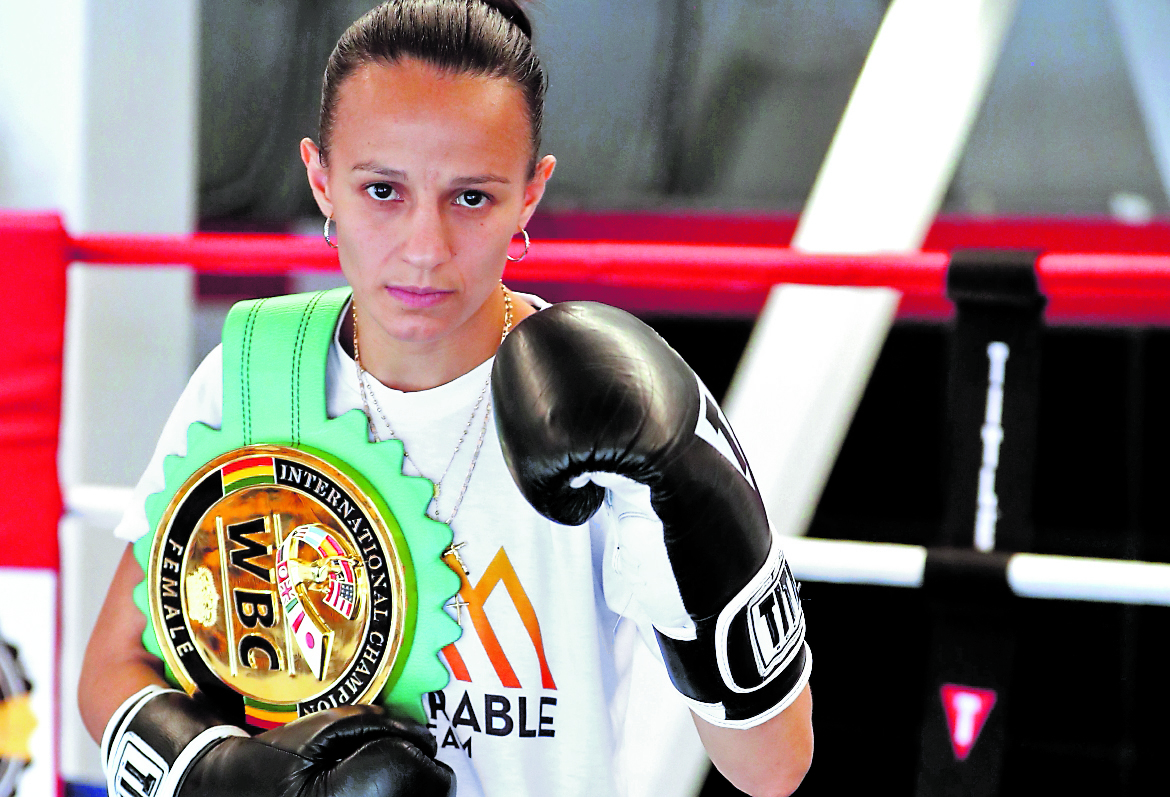 María Micheoo es una de las grandes referentes del boxeo nacional. (Foto Prensa Libre: Hemeroteca PL)