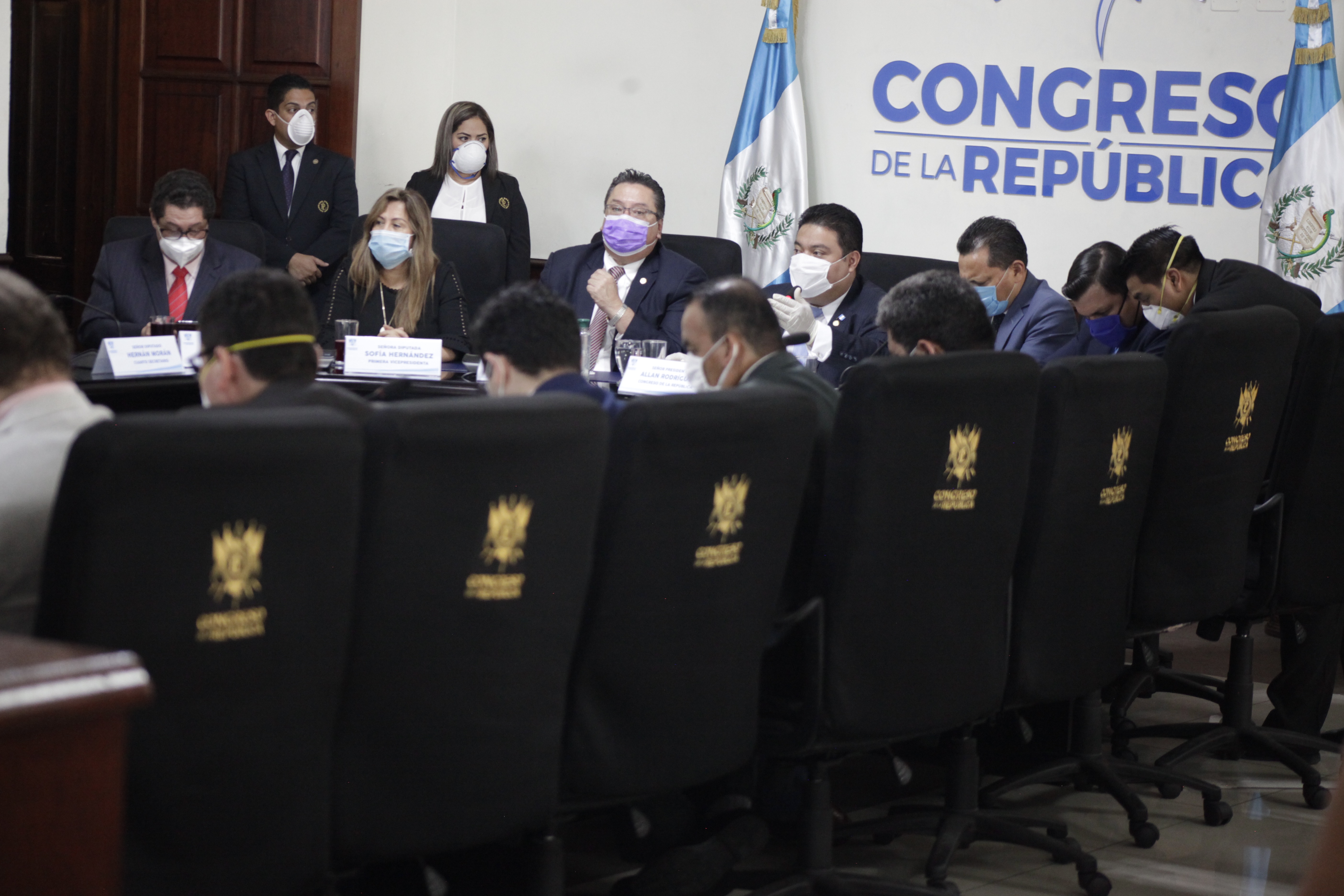 Según la PDH desde que asumió la actual legislatura se ha reducido la información pública del Congreso. Fotografía: Prensa Libre (Noé Medina)
