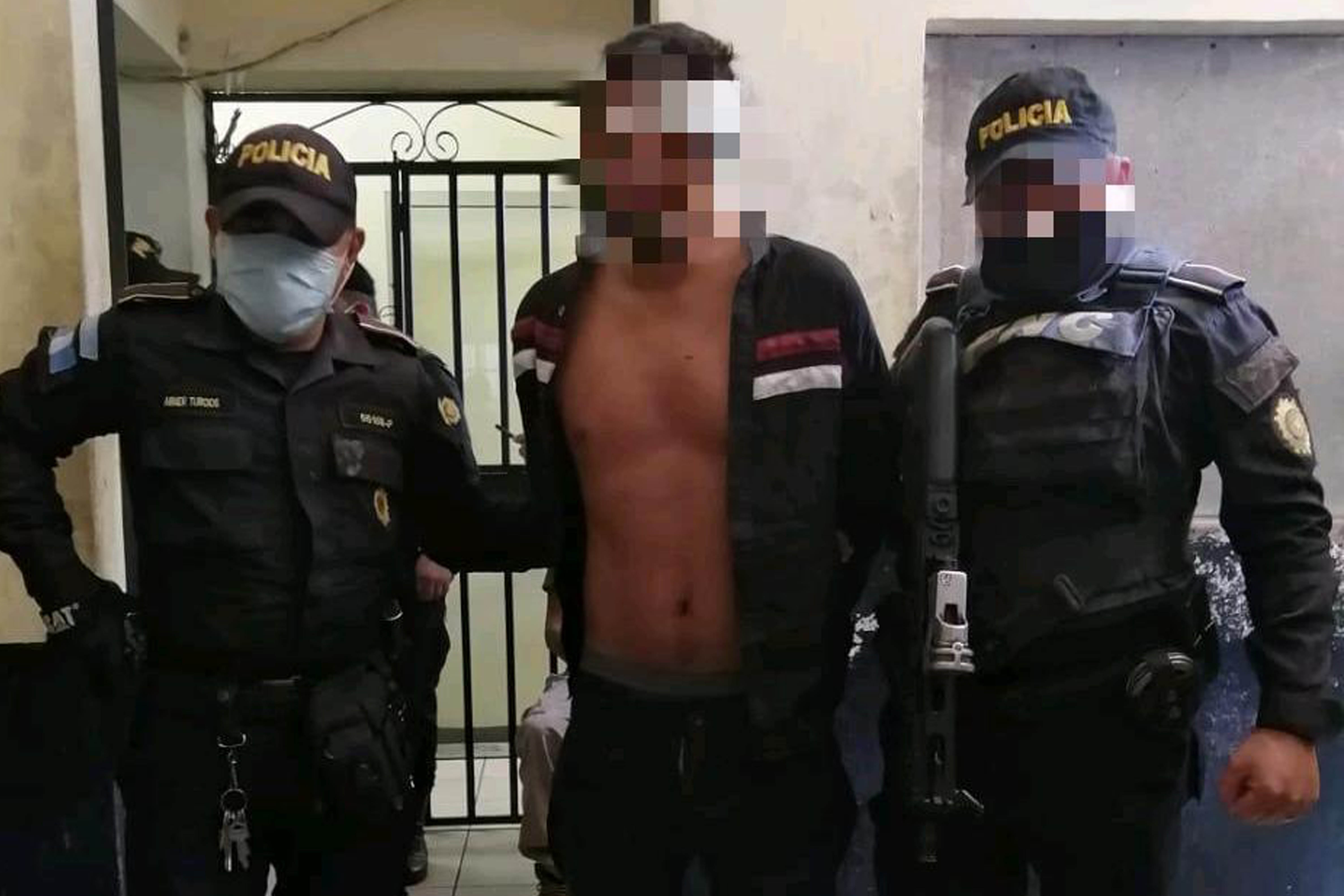 Mazariegos fue puesto a disposición del juzgado de turno
 de Escuintla. (Foto Prensa Libre: Carlos Paredes)